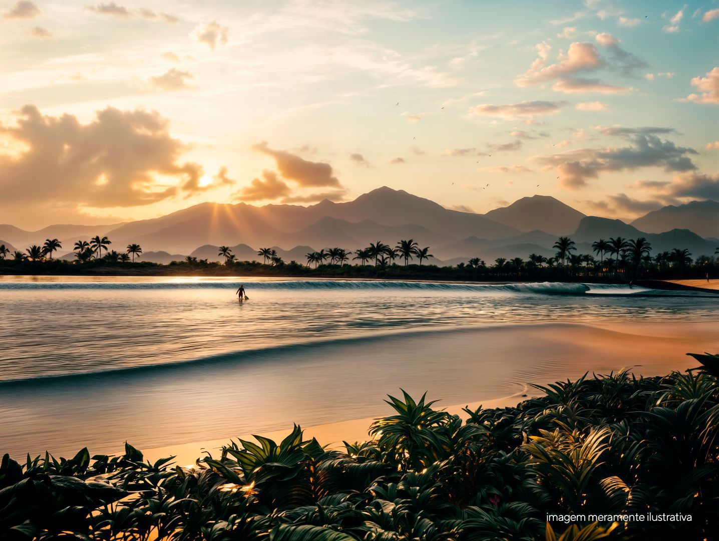 Piscina de ondas Wavegarden